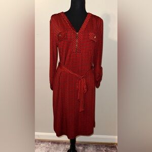 Emma & Michelle houndstooth dress Size L